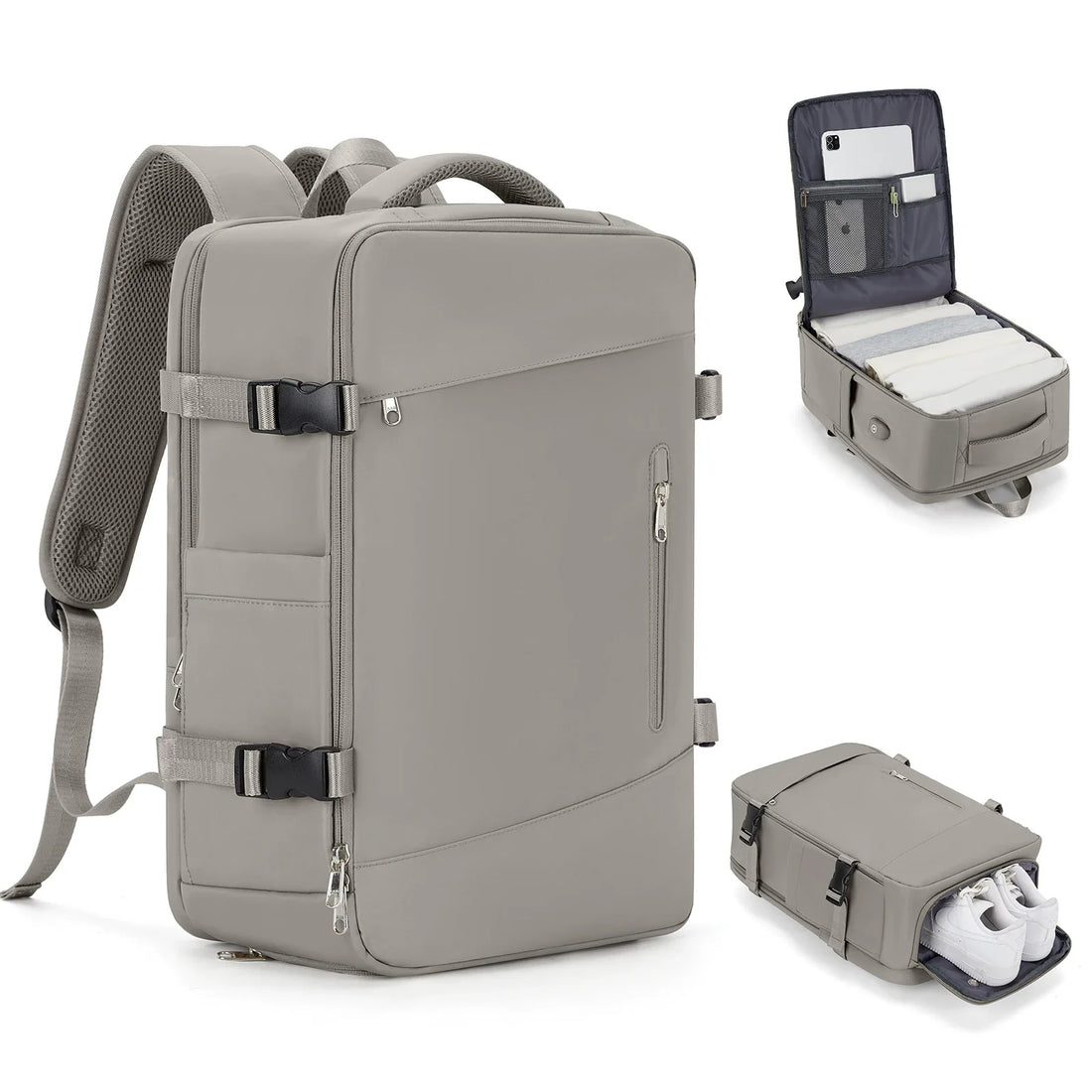 Mochila | Max - Impermeável - Faculdade - Trabalho - Viagem - Com USB